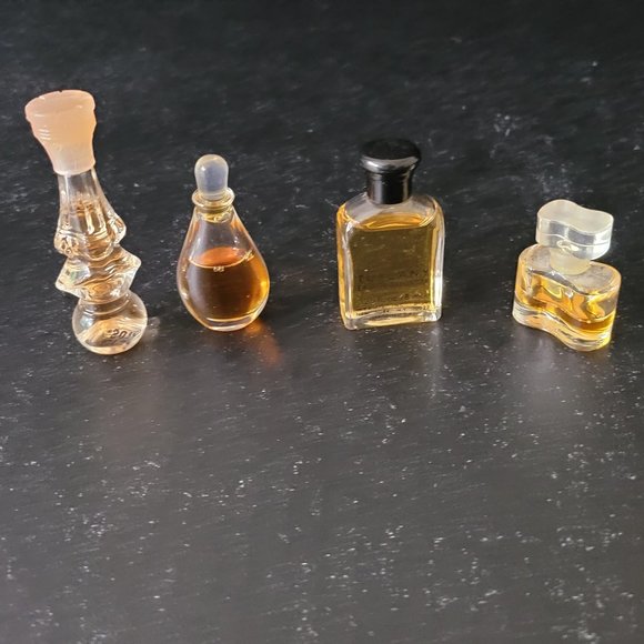 Other - Four vintage mini perfume bottles